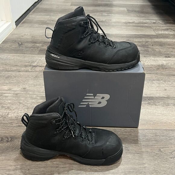 New Balance 989 Revlite Industrial Work Boot Shoe MID989G1 Black Size 12 2E Wide - Picture 4 of 12